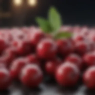 Close-up of Fresh Cranberries