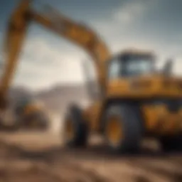 A skilled operator controlling heavy construction machinery on-site