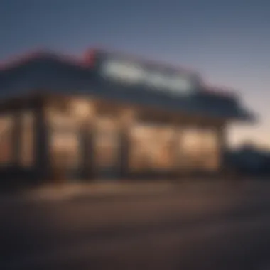 Exterior view of Holbrook Auto Parts showcasing its signage