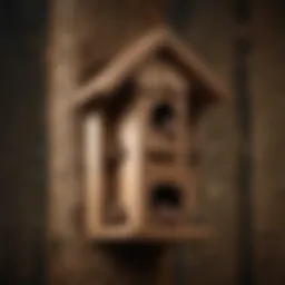 Stylish bat house designed for optimal bat habitation
