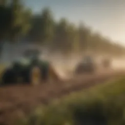 Farming practices contributing to emissions