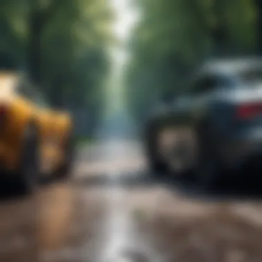 Emissions Contrast: Electric vs. Combustion Engine Vehicles Comparison of emissions from electric and traditional cars
