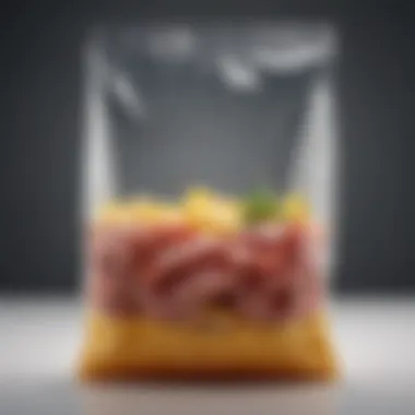 Innovative plastic bag for food packaging