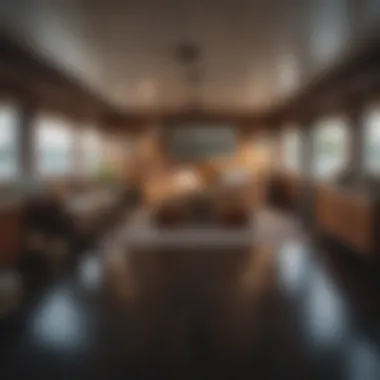 Interior Design of Long Island Houseboat