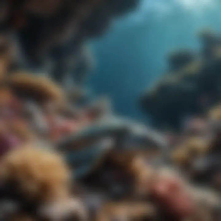Diverse Marine Life in Reefs