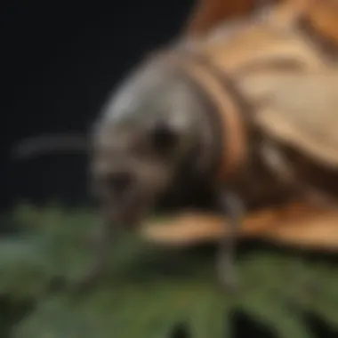 Leaf-Folded Tent by Bagworm Moth Larva