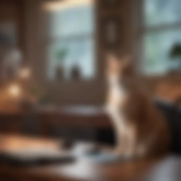 Legal assistant working in a law office