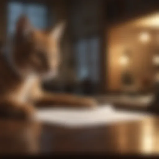 Legal assistant reviewing documents