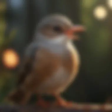Artistic representation of birds in cultural motifs