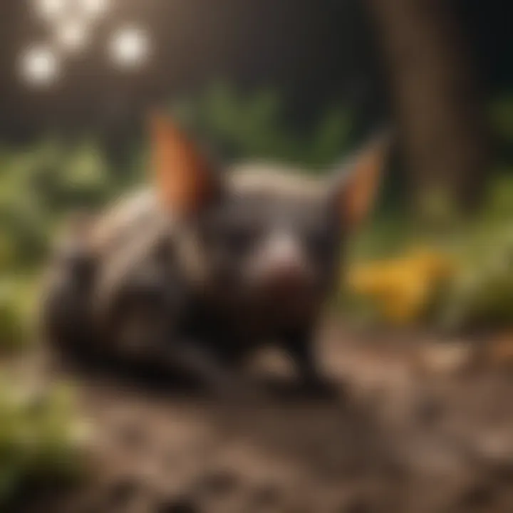 An educational workshop about bats, illustrating community involvement in conservation.