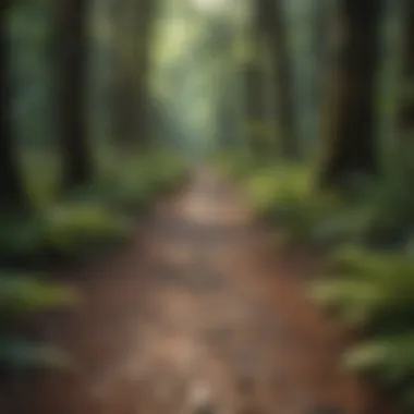 Enchanting Forest Canopy Trail Majestic Forest Canopy Trail