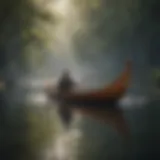 Elegant Canoe Carrying Technique