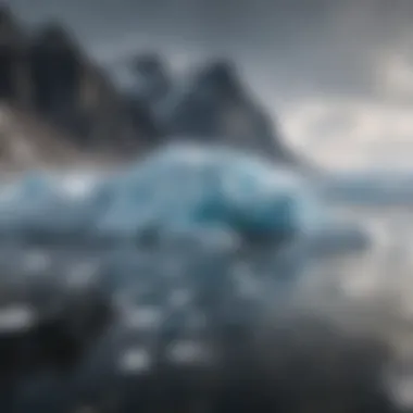 The Vanishing Arctic: A Melting Reality Melting Glacier in Arctic Region