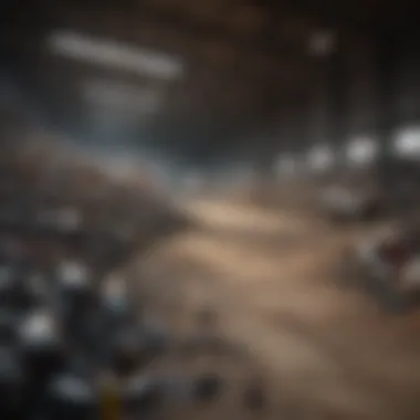 Modern e-waste recycling facility design