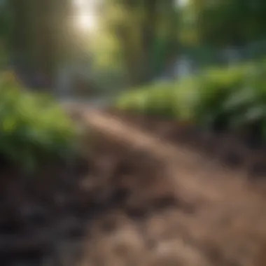Enhanced Landscape Aesthetics Mulch application enhancing landscape aesthetics