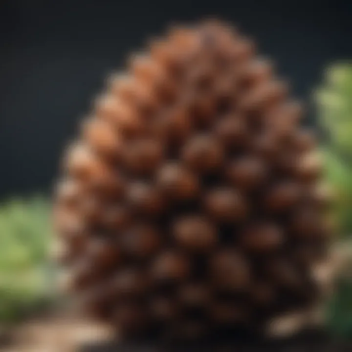 Northeast Pine Cone Close-Up