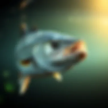 Striped Bass Habitat Overview Striped bass in its natural habitat