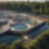 Innovative wastewater treatment plant