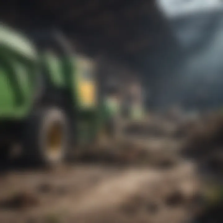 Municipal waste collection for yard waste