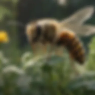 Vital Pollinators Illustration highlighting the importance of pollinators