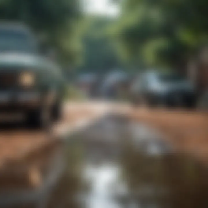 Community members engaging in rainwater conservation efforts