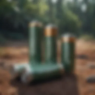 Innovative Battery Recycling Approach Eco-friendly battery recycling concept