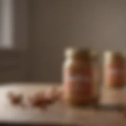 Recycling peanut butter jars at home