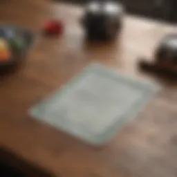 Renewed fishing license displayed on a wooden table