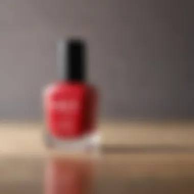 A vibrant array of eco-friendly nail polish bottles