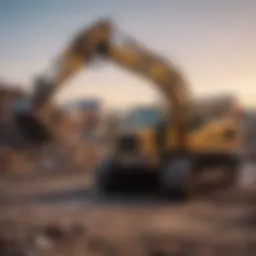 Rochester's Scrap Yard Machinery at Work