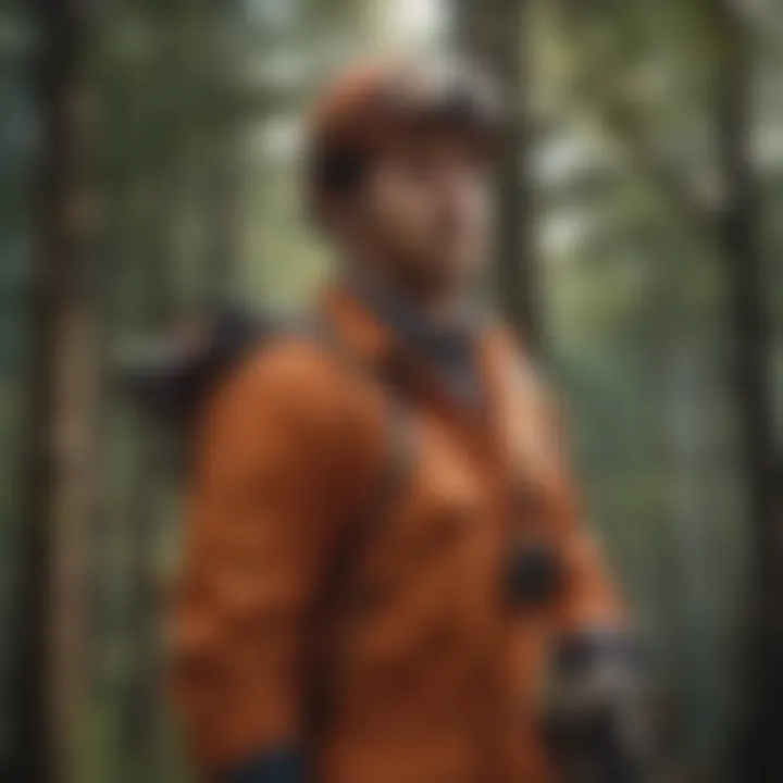 Safety gear for tree limb removal