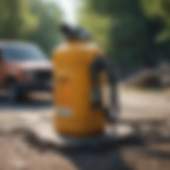 Safety precautions for gasoline disposal