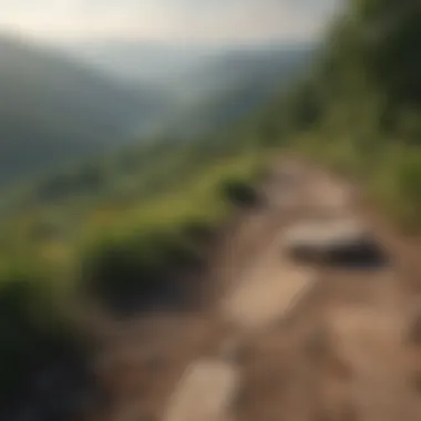 Scenic Vista Overlooking Pisgah Mountain Trail Scenic Vista on Pisgah Mountain Trail