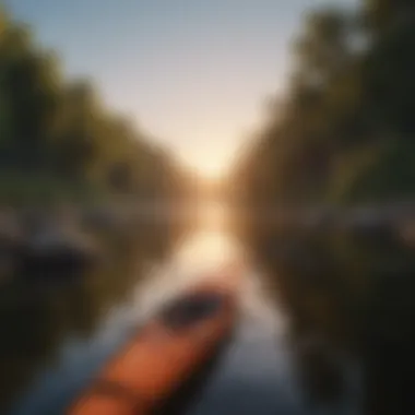 Basking in Sunset Serenity Sunset Serenity on the River