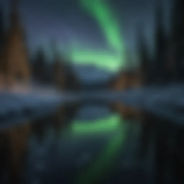 Serene Waterscapes of Aurora