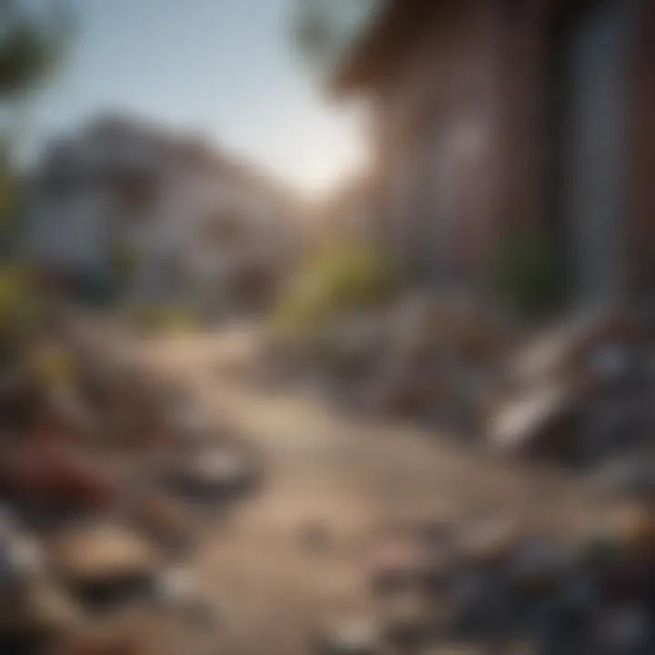 Overview of building waste types and their impact