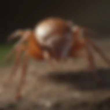 A close-up of tick identification for better management