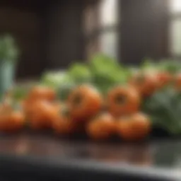 Fresh produce in sustainable packaging