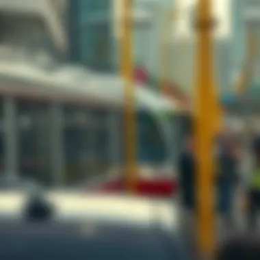 Promoting Sustainable Transportation Public transportation system in a busy city