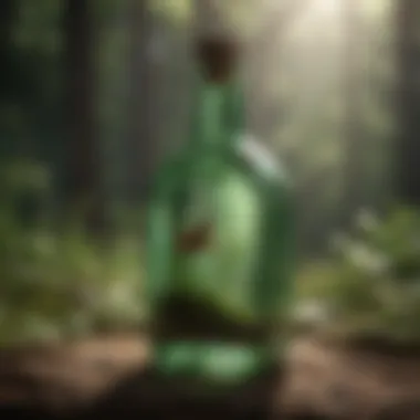Innovative Glass Bottle Design Eco-Friendly Glass Bottle Design