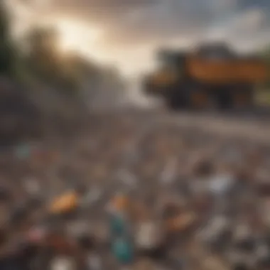 Sustainable waste management practices to combat environmental impact