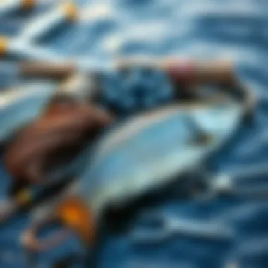 Essential Fishing Gear for Trout Assortment of fishing gear for trout