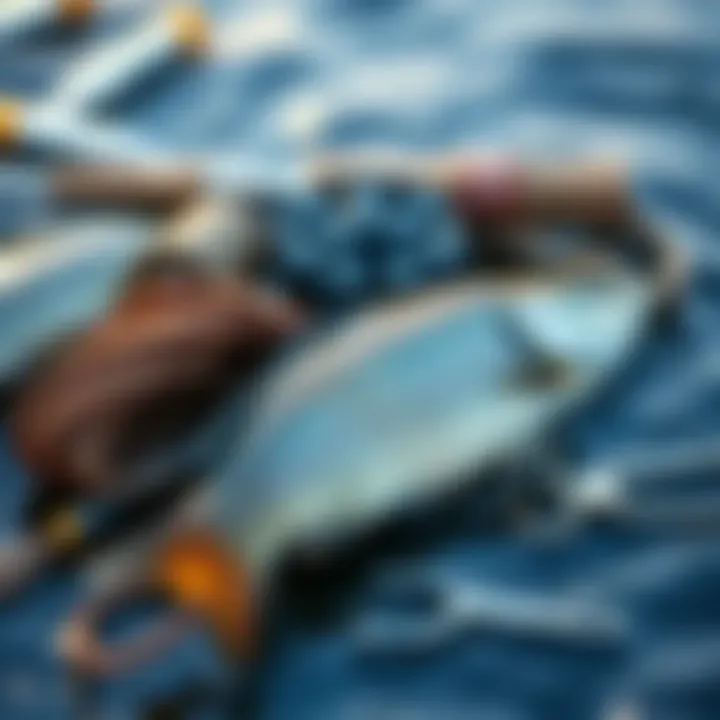 Essential Fishing Gear for Trout Assortment of fishing gear for trout