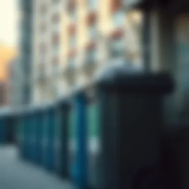 Recycling Paper Bins in an Urban Area Recycling Paper Bins in an Urban Area