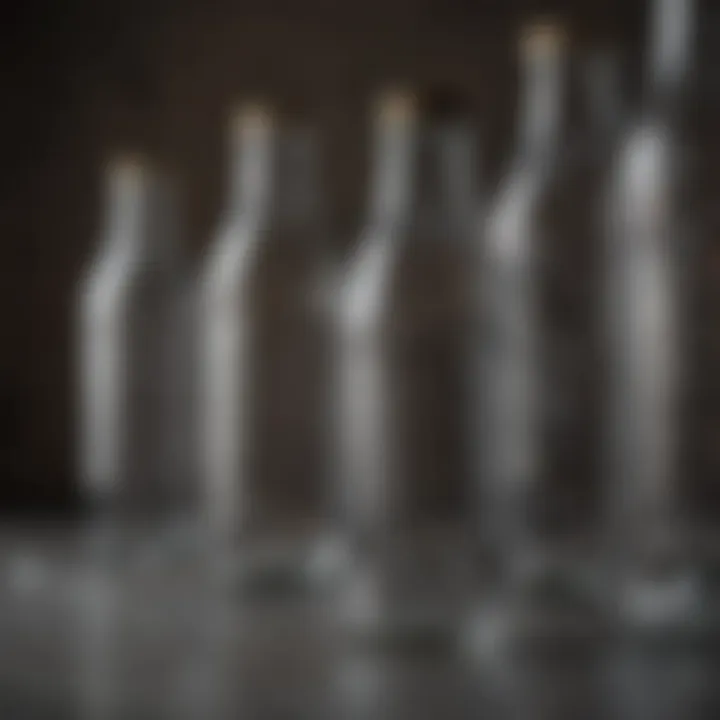 Visual representation of the plastic bottle recycling process, illustrating various stages.