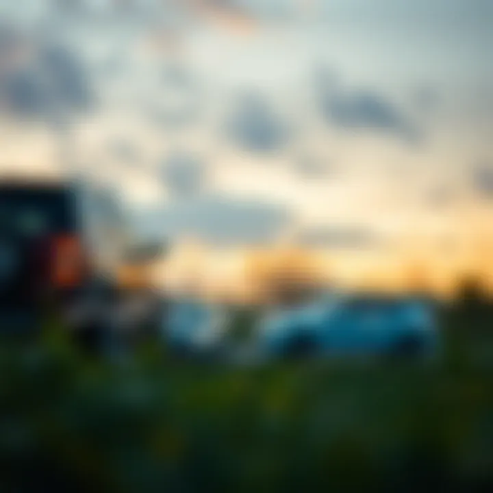 Graph depicting the rise in vehicle emissions over the years.