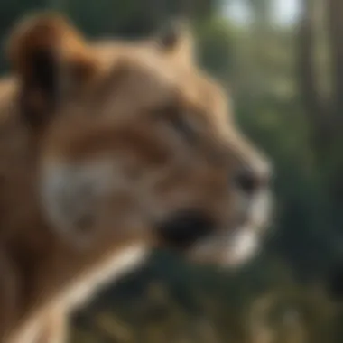 Dedicated Efforts in Conservation Conservationists working to protect endangered species