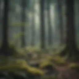 Lush forest illustrating the importance of trees in carbon sequestration