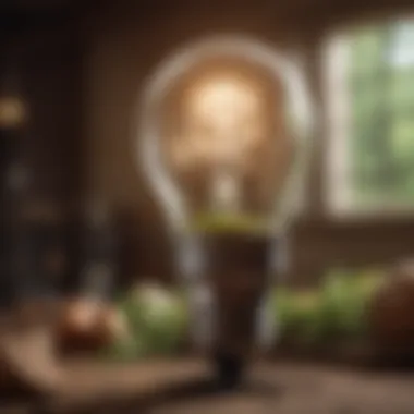 Recycling methods for light bulbs