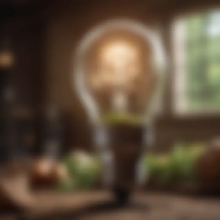 Recycling methods for light bulbs